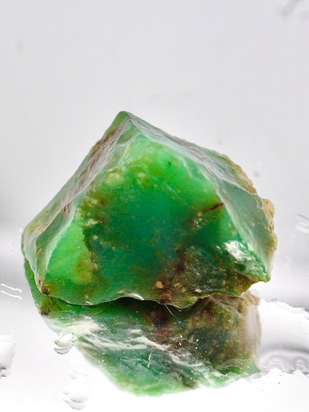 Gemmy Gem Australia Chrysoprase Marlborough Raw Natural Rough Mineral 86.9 Ct